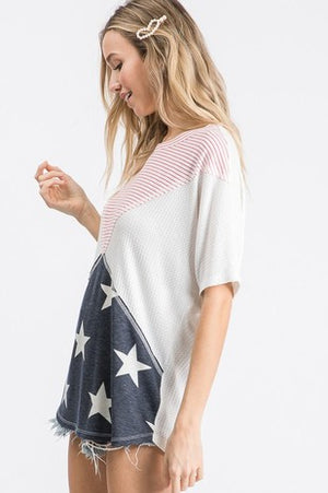 Stars and Stripes Short Sleeve